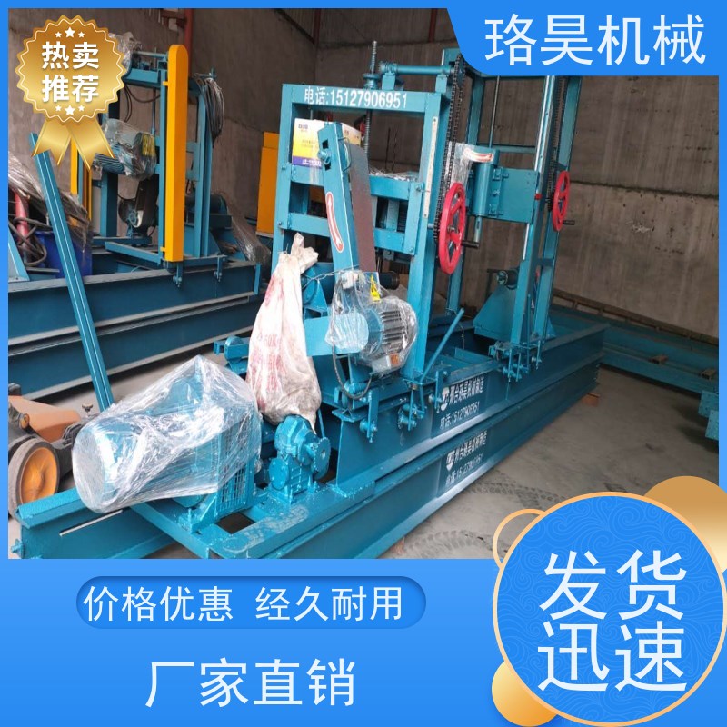 珞昊机械木屋车圆柱机圆梁机仿古建筑圆木车床