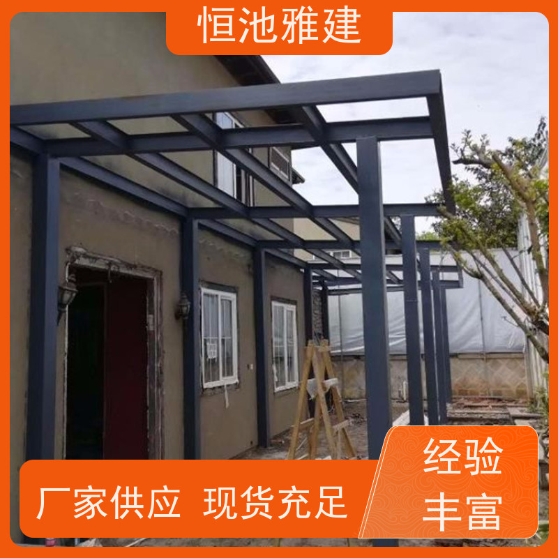 玻璃阳光房露台 封阳台顶棚 建筑彩钢批发 厂商