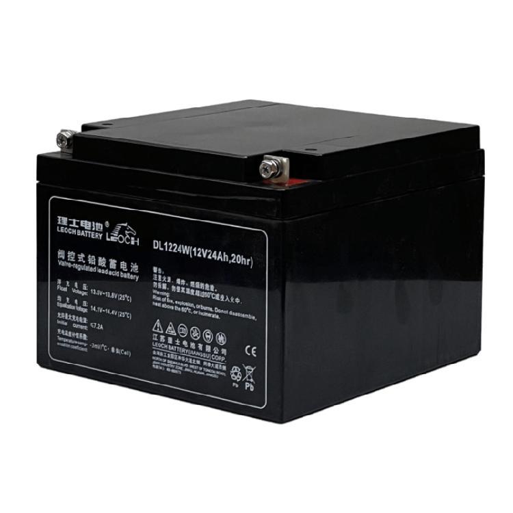 LEOCH理士 DJW1224S 12V24AH 高压房直流屏 UPS电源 备用蓄电池