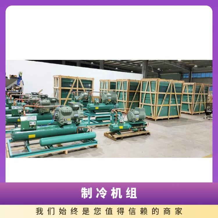 博润水果保鲜库 风冷式冷冻机专业快速制冷机组冷库