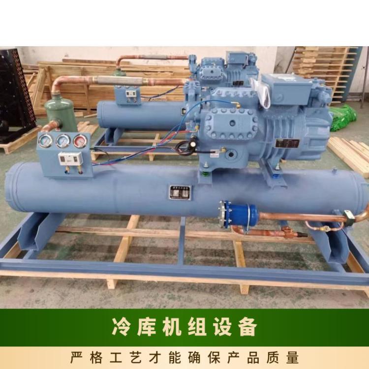 雪人莱富康螺杆单机双级压缩机解冻库SP2H0900冷库机组图片