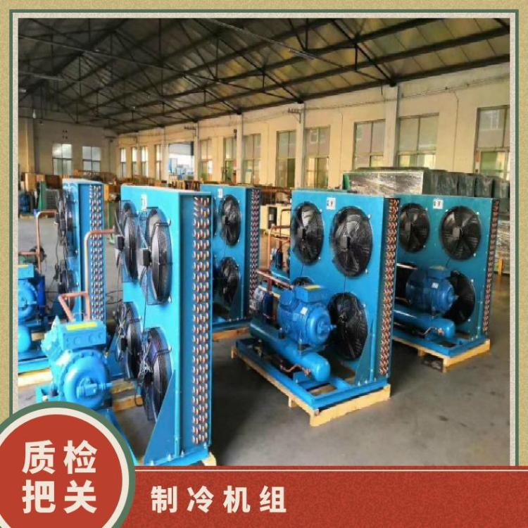 富士豪小型冷库中四缸活塞压缩机D3- 13.1Y全封闭冷凝机组