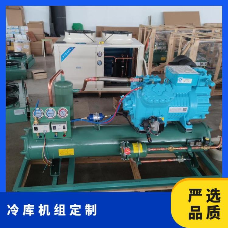 博德泽制冷低温冷库机组冷藏库20匹双级机6WDS-20.2定制设计