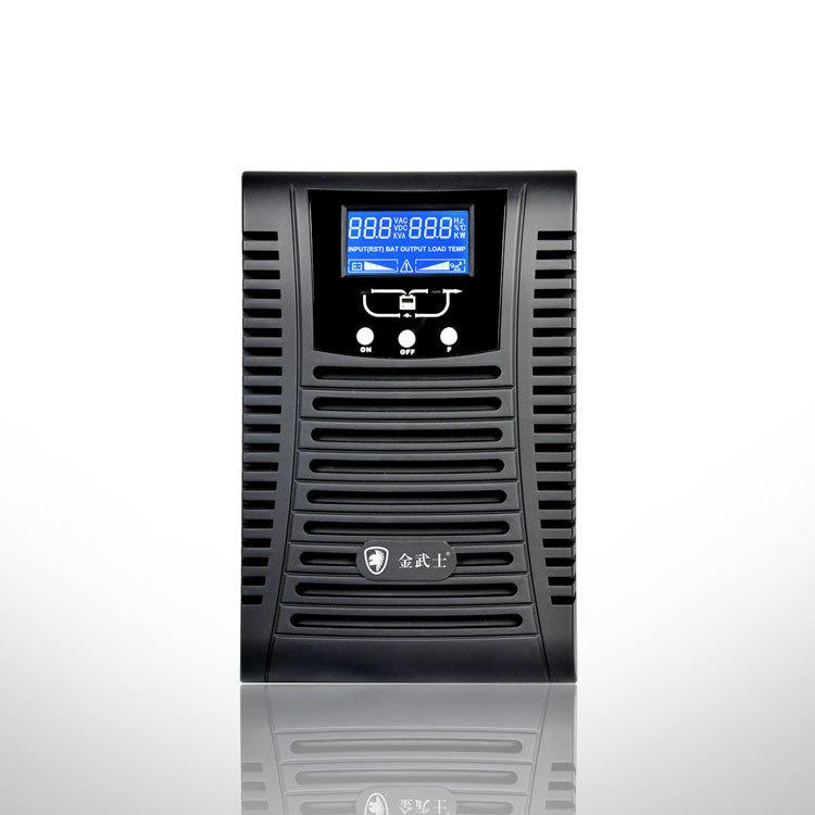 金武士UPS不间断电源ST1KS在线式高频1KVA标机含电池