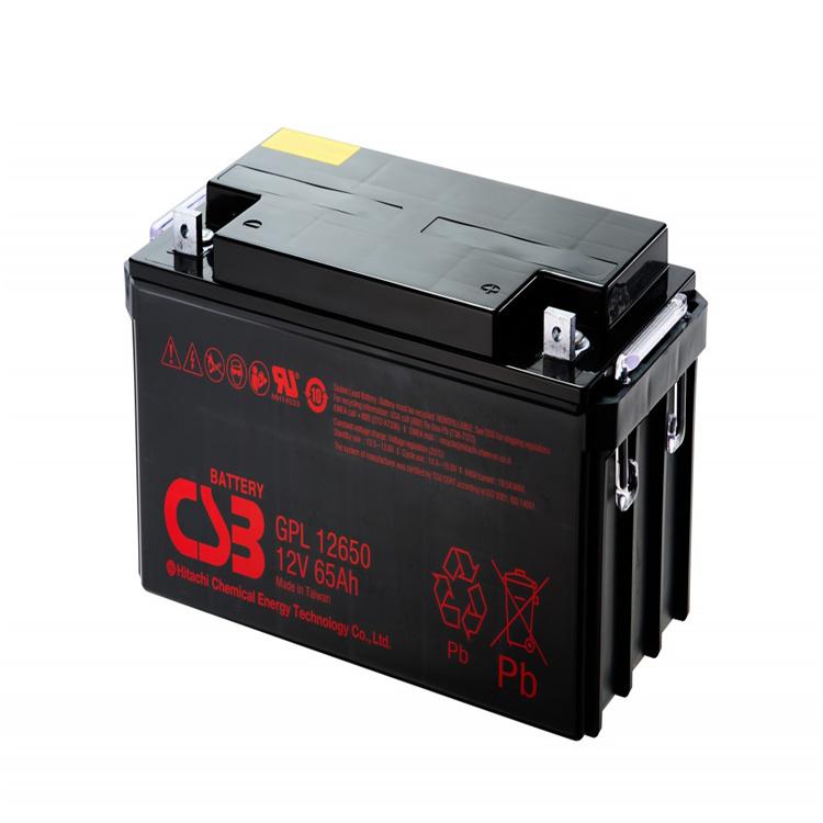 CSB蓄电池12V65AH免维护消防照明eps直流屏ups电源 GP12650