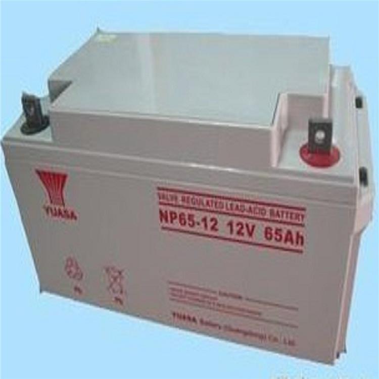 YUASA汤浅蓄电池NP系列12V65AH消防通信ups电源防阻燃外壳