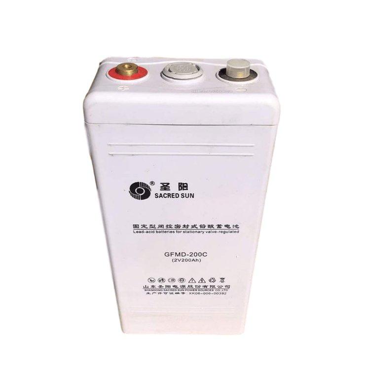 圣阳铅酸蓄电池GFMD-200C 2V200AH通信变电站ups应急电源配套产品