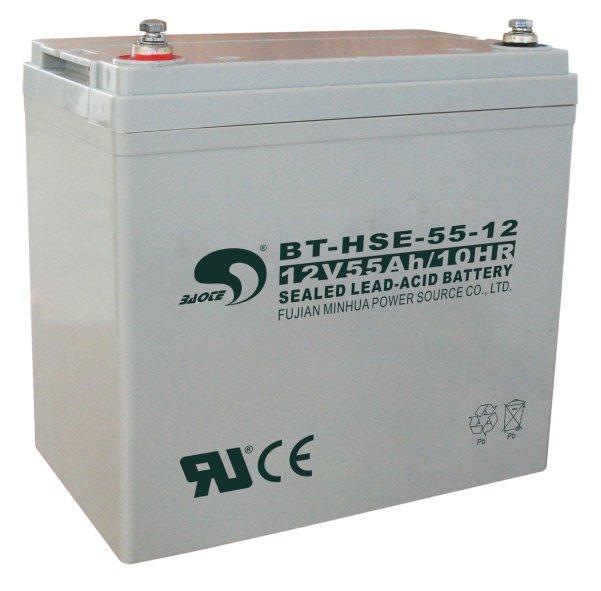 赛特12V100Ah BT-HSE-100-12免维护铅酸蓄电池UPSEPS电源直流屏