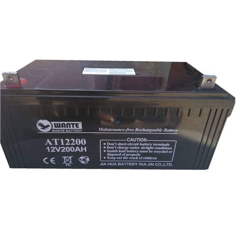 万安蓄电池Wa-12M200AT机房高效储能稳定供电应急电源12V200AH