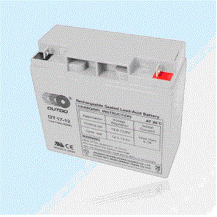 奥特多OUTDO蓄电池OT24-12应急不间断ups消防eps电源12V24AH尺寸