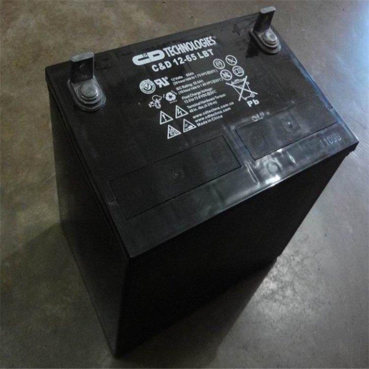 西恩迪大力神C&D12-65LBT 12V65AH机房应急直流电源配套安装更换