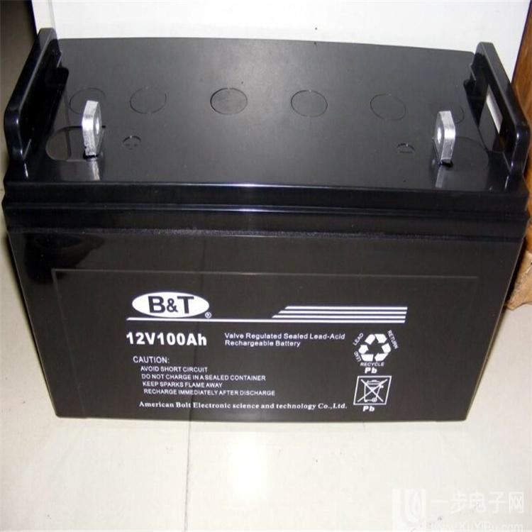 博尔特蓄电池12V100AH铅酸免维护系列机房ups备用电瓶安装更换