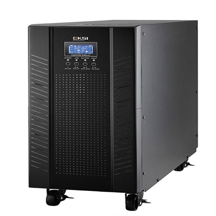 爱克赛机房UPS电源EK3C10H 10KVA三进单出高频稳压