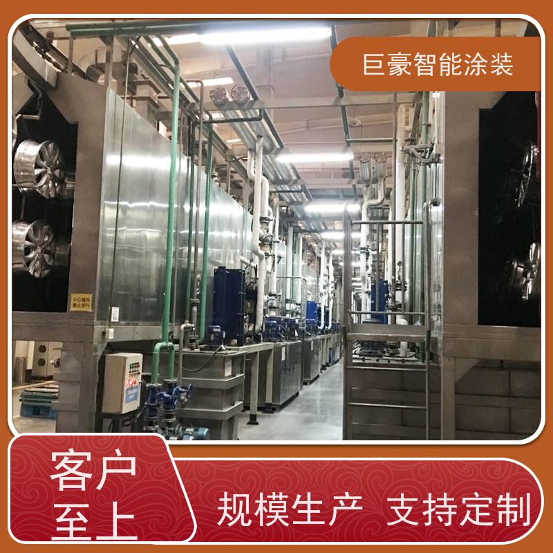 工厂定制 地轨式喷涂 五金喷粉 德国进口技术 节能减排