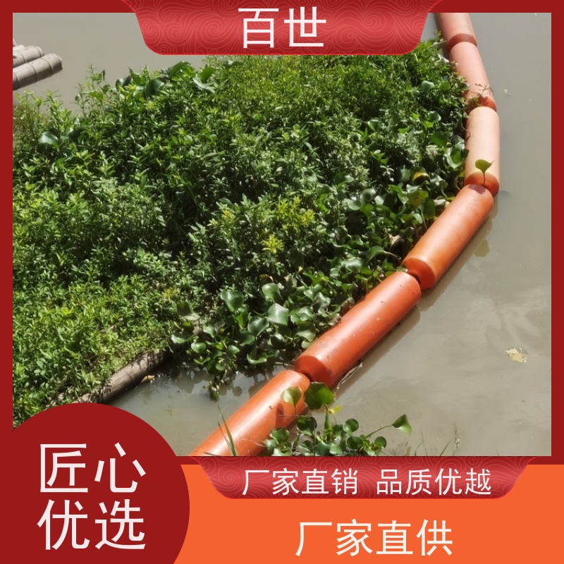 百世泥石流多发区警戒浮体树枝拦截滚塑工艺