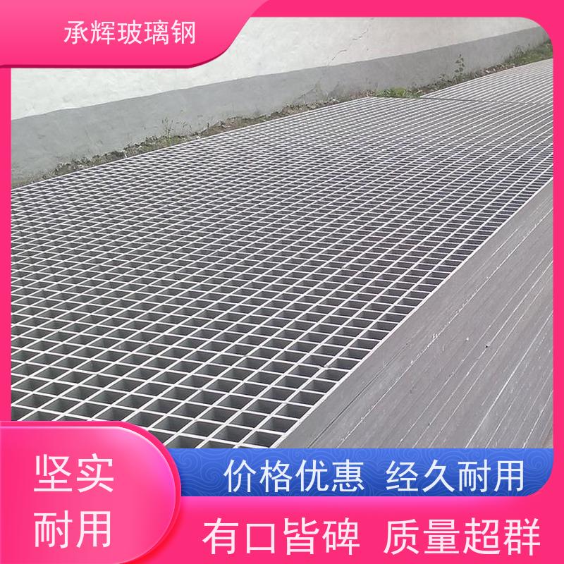 承辉厂家 拼接玻璃钢格栅 树池网格盖板 重量轻施工方便 规格齐全