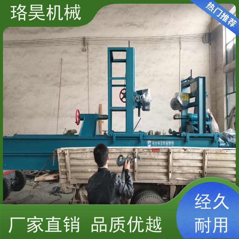 珞昊机械木屋车圆柱机仿古圆梁机木工圆木车床