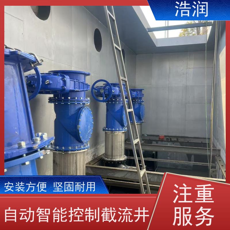 浩润 智慧截流井 处理污水量 10-5000m3/h 货源充足