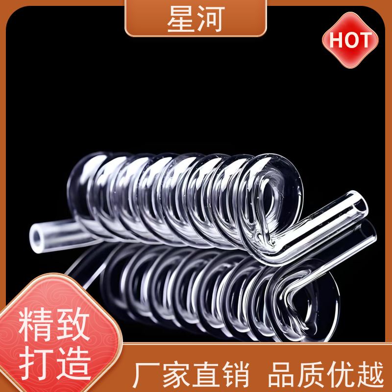 星河 仪器设备螺纹石英管 低膨胀系数 使用寿命长 非标定制