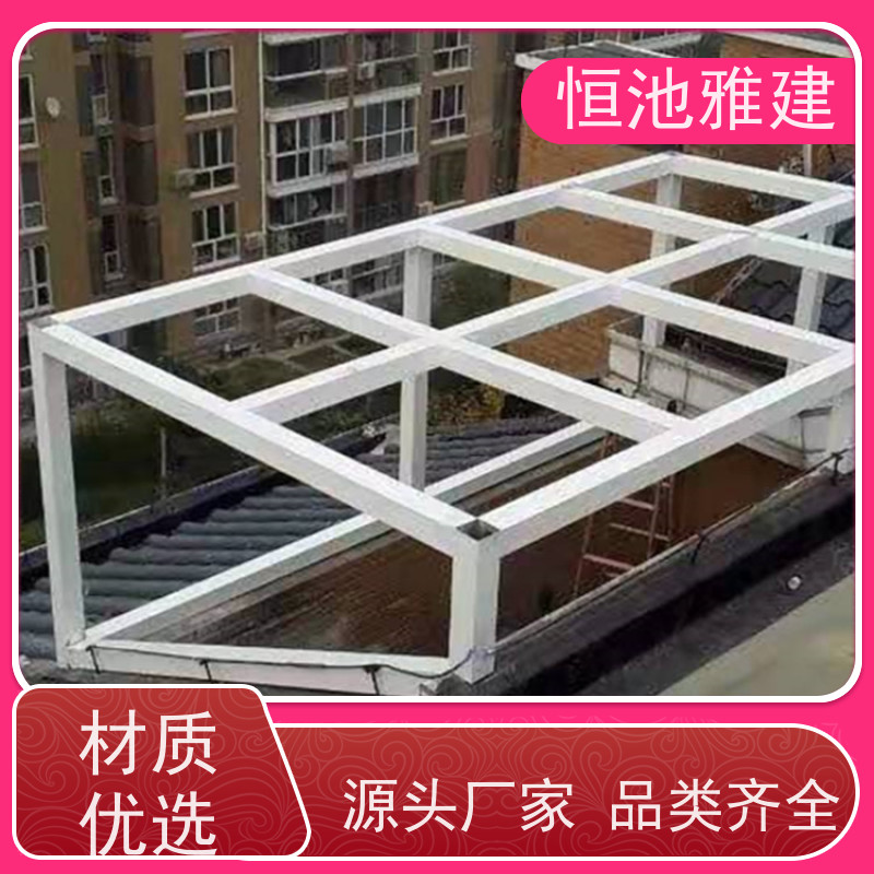 钢化玻璃阳光房露台 透明阳光板封顶 封阳台顶棚 一次合作终身朋友