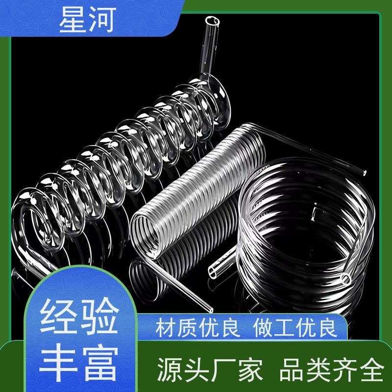 星河 化工管道螺纹石英管 耐腐蚀 低羟基 规格齐全 支持定制