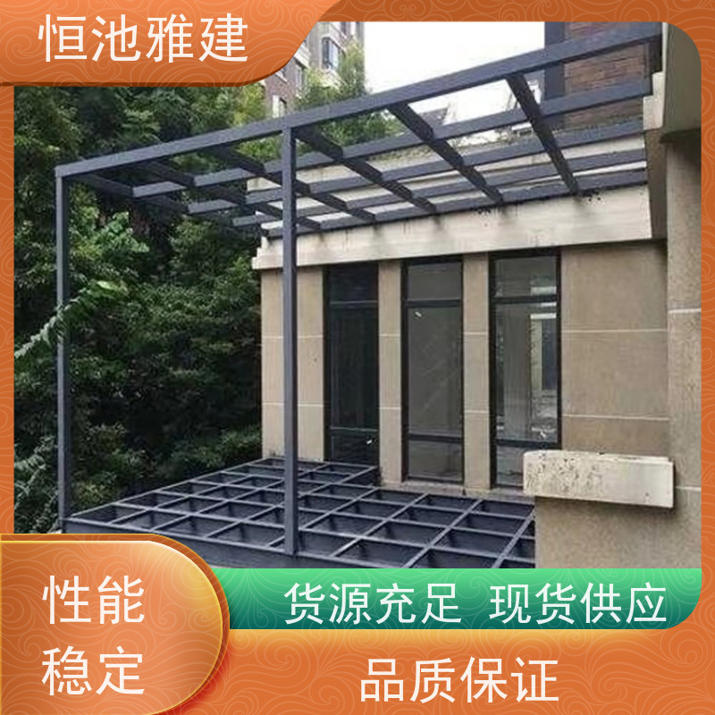 屋顶防水堵漏 德高瓦顶 玻璃阳光房露台 封阳台顶棚 支持现场加工 厂家