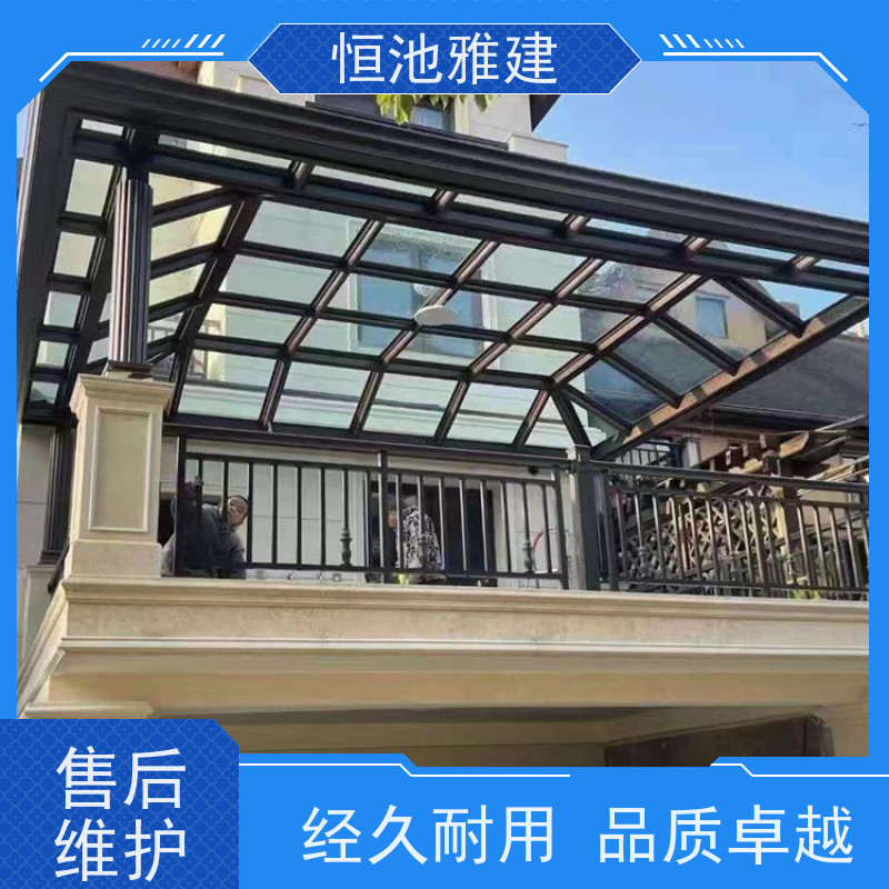 玻璃阳光房露台 屋顶加层 型材供应经销商 生产厂家