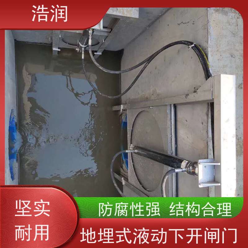 浩润 旋转式调节堰门 安装方便 坚固耐用 诚信经营