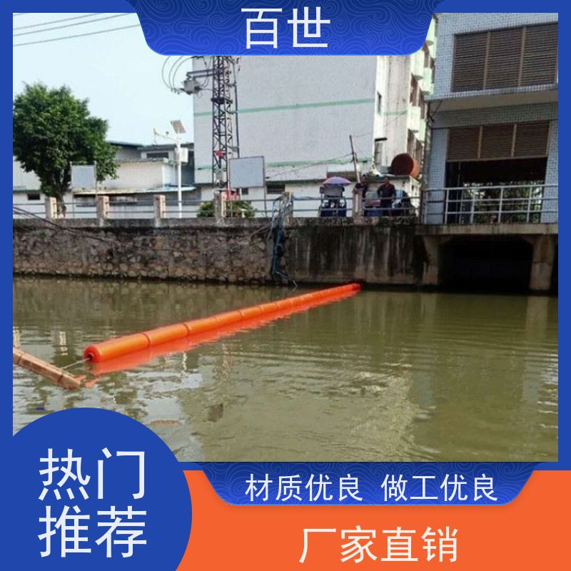 百世海洋作业警示浮筒网格化拦截钢丝绳锚固