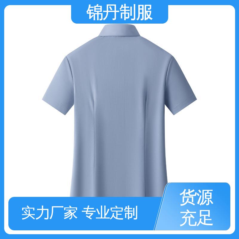 锦丹 顺 德 翻领短袖衬衫 团队服 工作服 支持打版免费打样