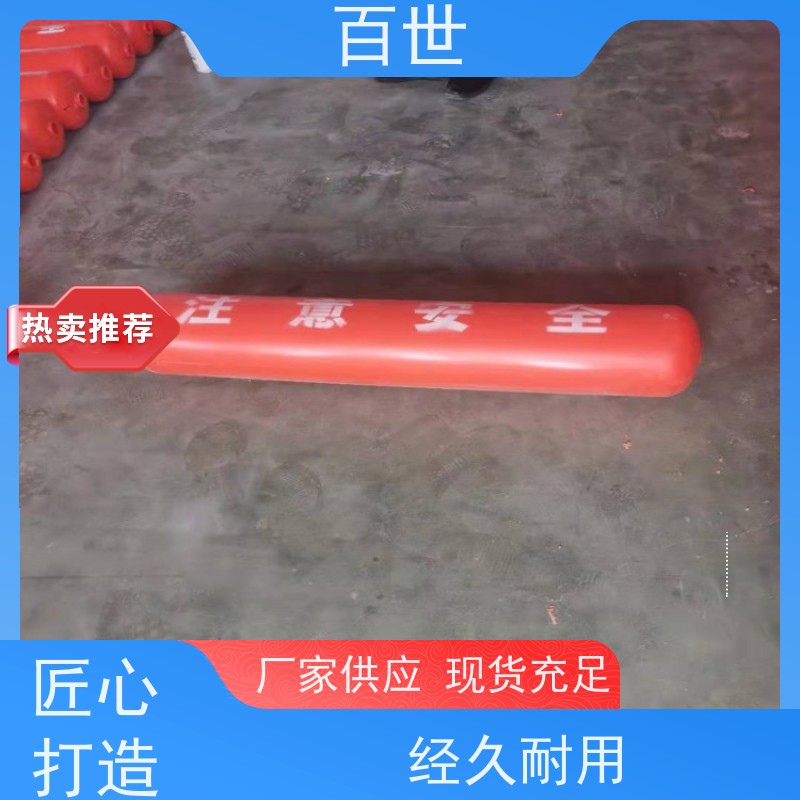 百世城市内河拦污浮筒网格化拦截生态友好材质