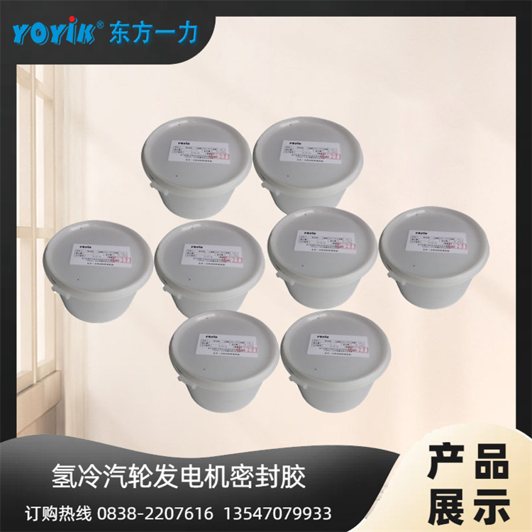 发电机密封胶53351GE02N 用于氢冷机组端盖封氢密封 一力供应