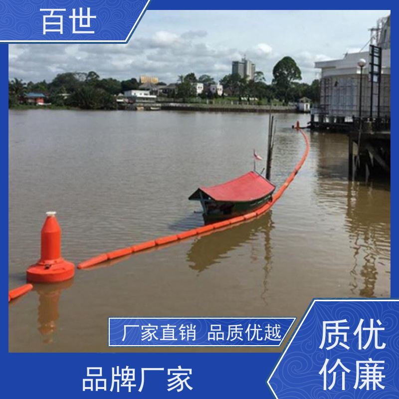 百世泥石流多发区拦船浮体水位自适应钢丝绳锚固