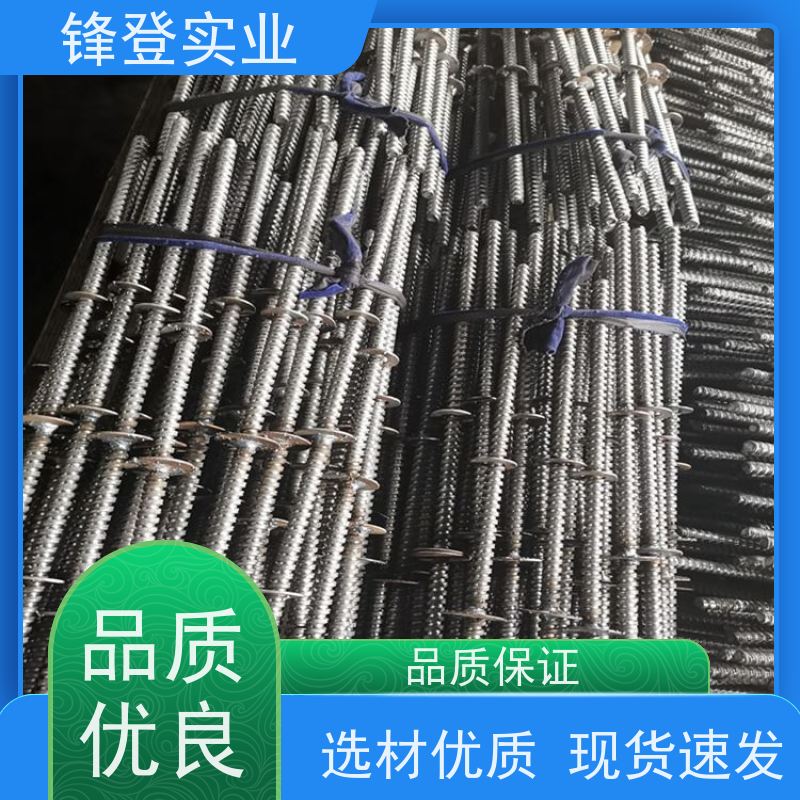 锋登实业 粗牙细牙可定制 地下管廊 建筑模板用穿 墙丝 三段式止水螺杆