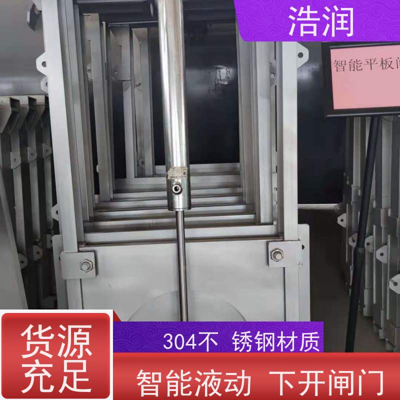 浩润 液压下开式闸门 运行平稳 做工精细 货源充足