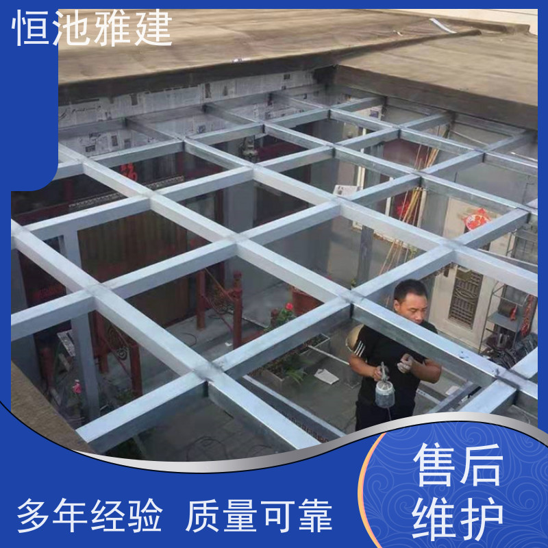 玻璃阳光房露台 彩钢屋顶 型材供应经销商 批发