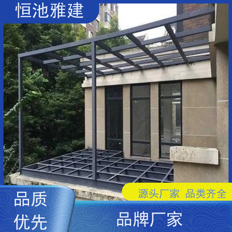 玻璃阳光房露台 聚氨酯板彩钢房 支持现场加工 公司
