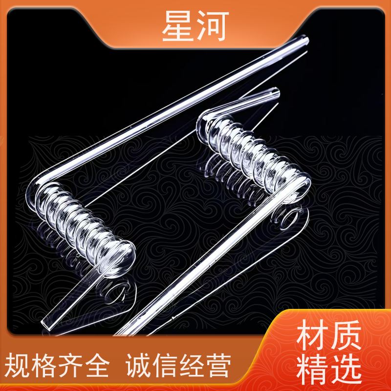 星河 仪器设备螺纹石英管 透光率高 化学稳定性好 规格齐全 支持定制