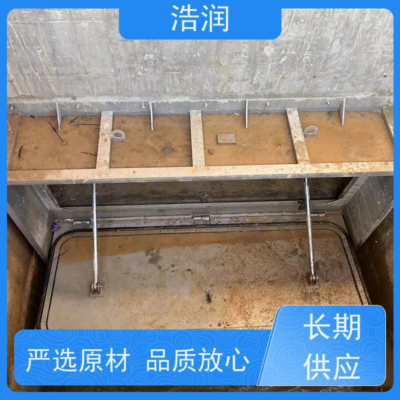 浩润 框式液动旋转堰门 结构稳固 抗压好 品质可信