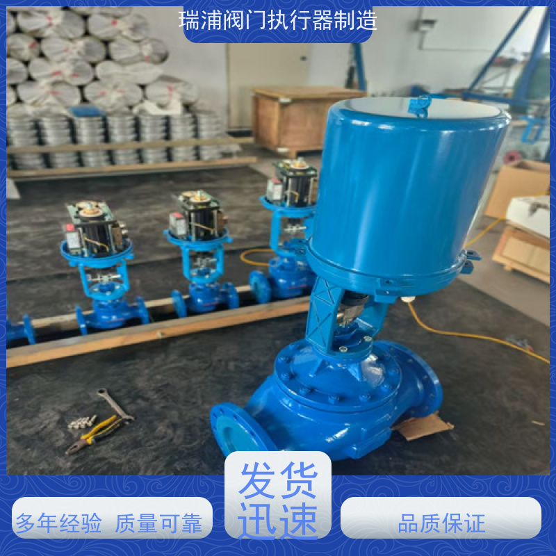 瑞浦 天然气用电动流量 ZDLM-16C，DN50 智能高温电动调节阀