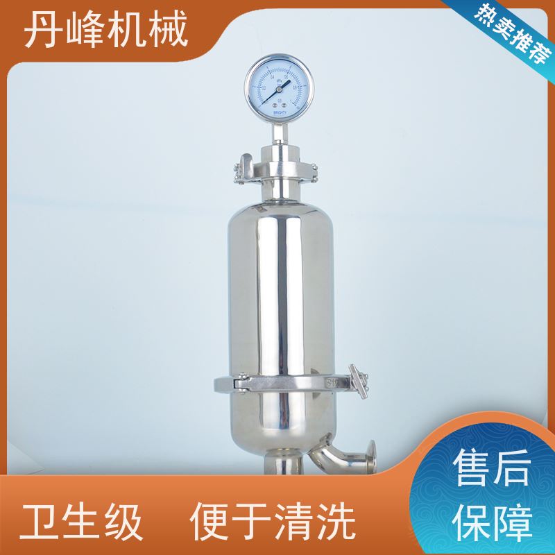丹峰 不锈钢过滤器0.22微米管道式 过滤设备非标定制