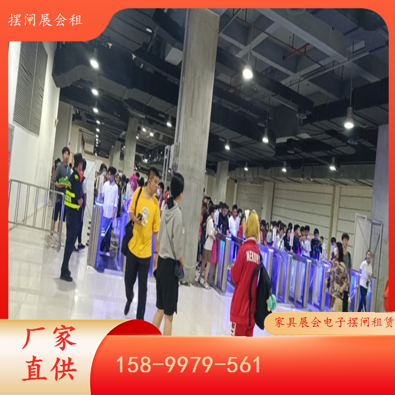 智能摆闸展会服务 智能报警 及时处理异常展会租闸机