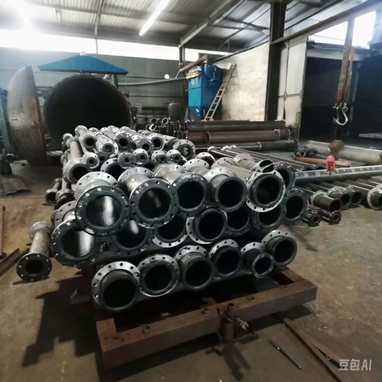 抗压强度高 管道衬胶 义务图纸分析 DN500 昊和出品