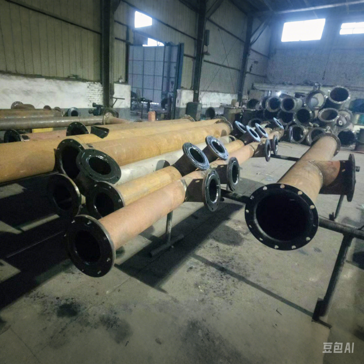 海水冷却系统 衬胶酸洗槽 出厂电火花检测 DN1000 昊和出品