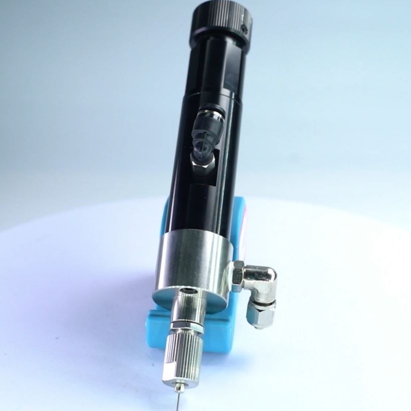 JT-V420A 点胶阀，撞针式加 MAC 控制，微小尺寸点胶稳无残胶，UV 胶