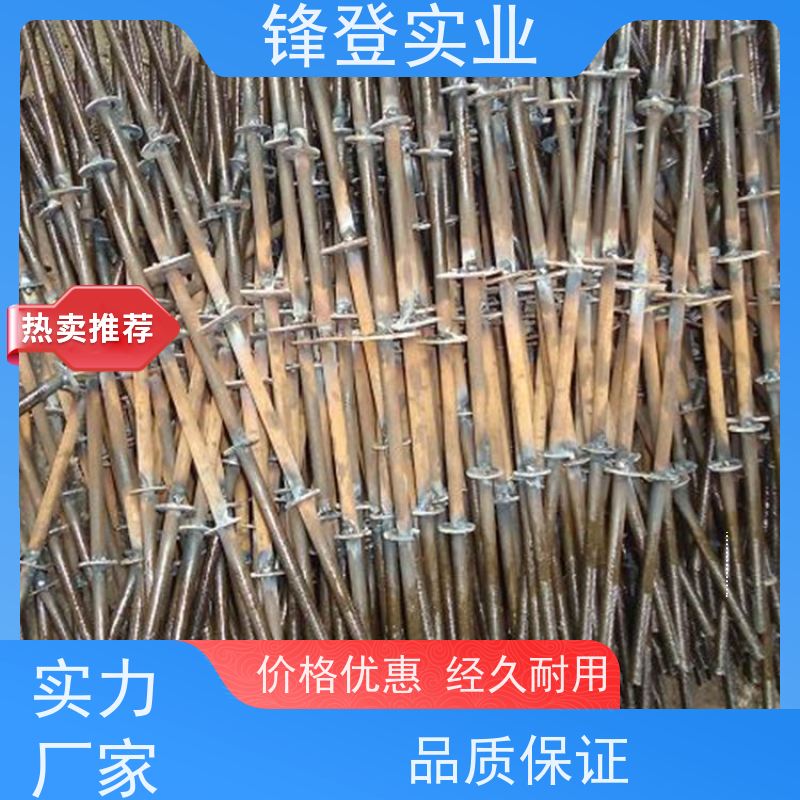 锋登实业 建 筑工地用螺 杆 粗牙细牙可定制 标准建筑穿墙 对拉螺栓