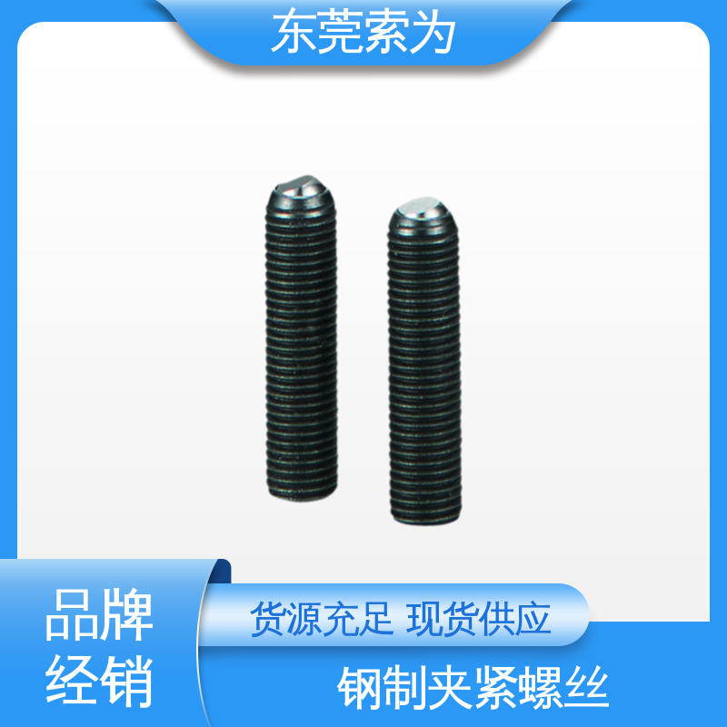 供应 NBK 平面头钢球型夹紧螺丝 四氧化三铁保护膜 品牌经销