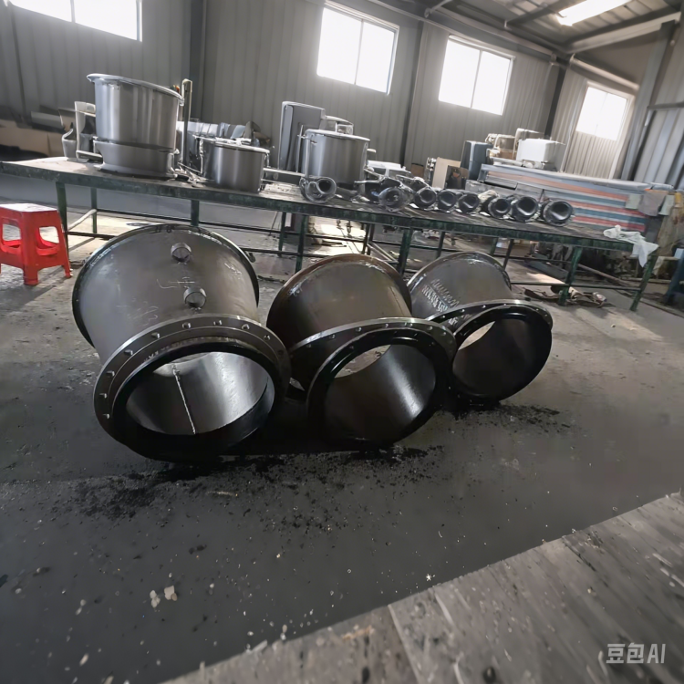 昊和出品 冶金工业酸洗线 氯丁橡胶内衬 按图纸订制 DN600
