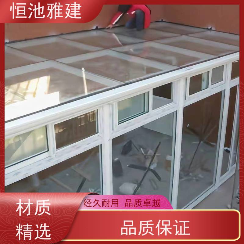 玻璃阳光房露台 彩钢房 支持现场加工 生产厂家