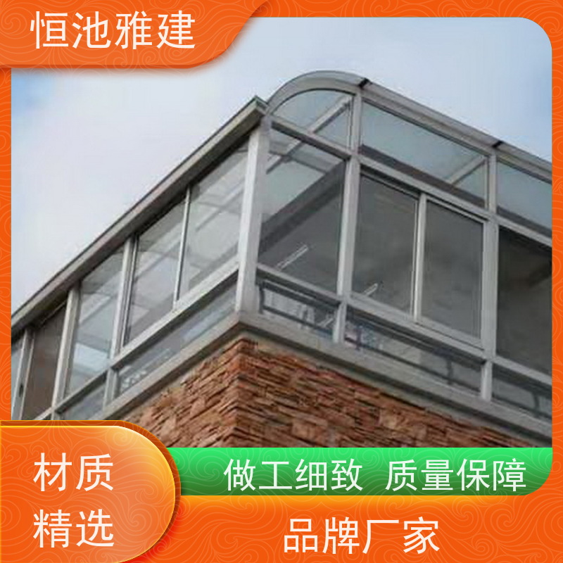 玻璃阳光房露台 彩钢屋顶 材料施工一站式服务 厂家